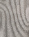 Tricot côtelé plus large Ecru