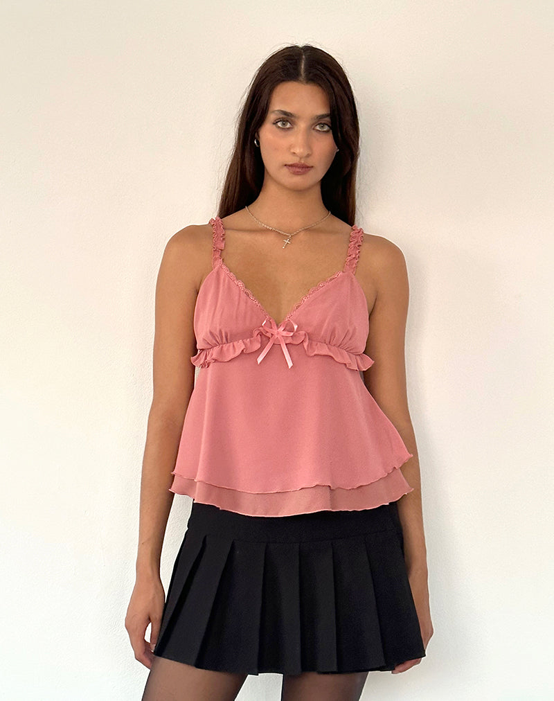 Image de Melinda Frill Cami Top in Chiffon Blush