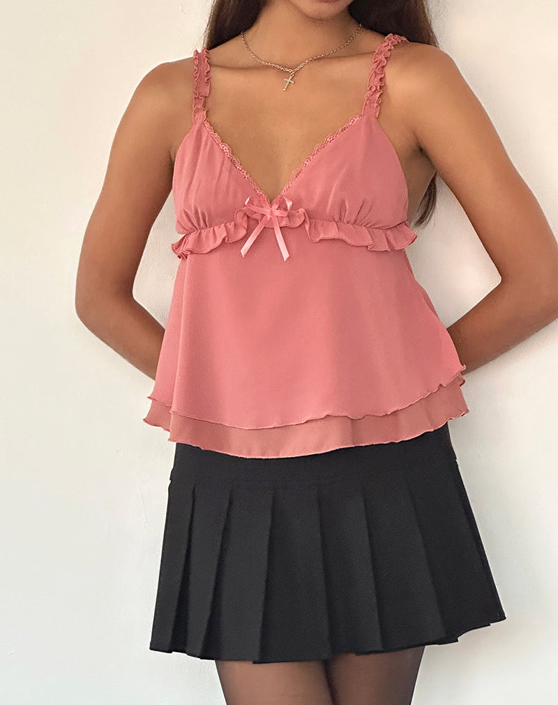 Image de Melinda Frill Cami Top in Chiffon Blush