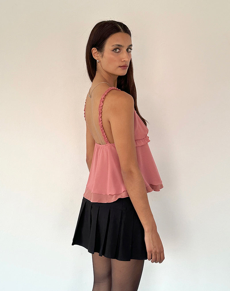 Image de Melinda Frill Cami Top in Chiffon Blush