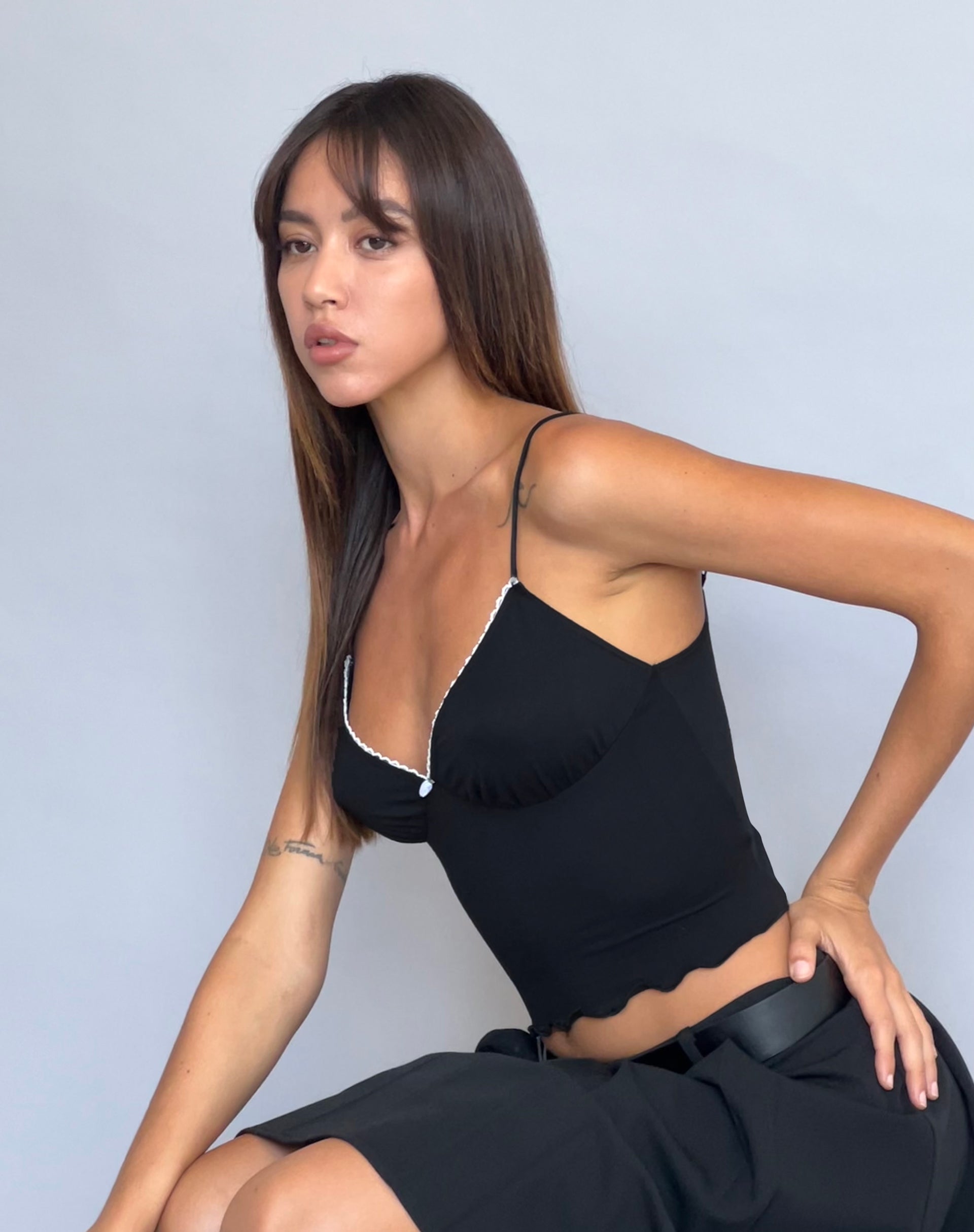 Image de Mia Ballet Cami Top in Black