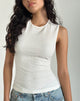 Image de Mohala Top in Crinkle Ivory