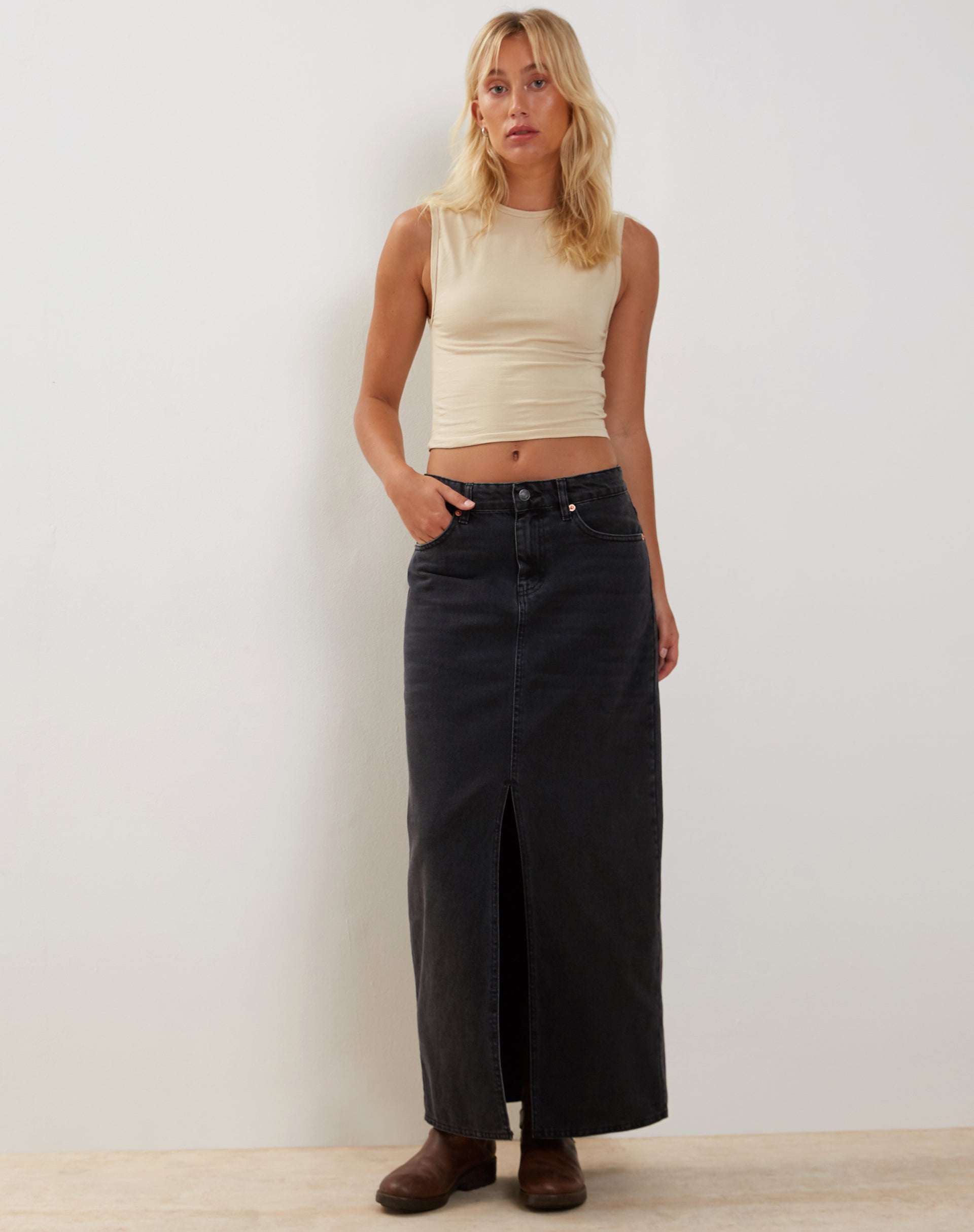 Image de Monlo Vest Top in Coconut Milk