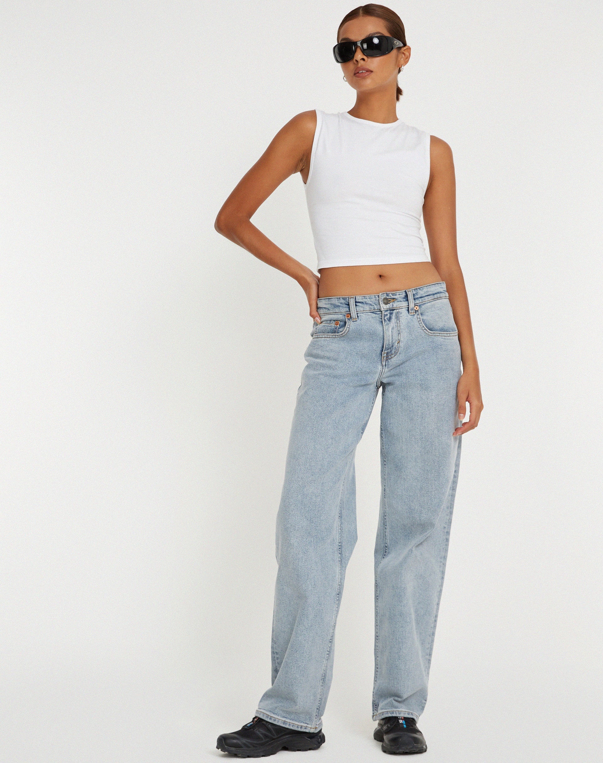 image de Monlo Vest Top in White