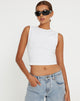 image de Monlo Vest Top in White