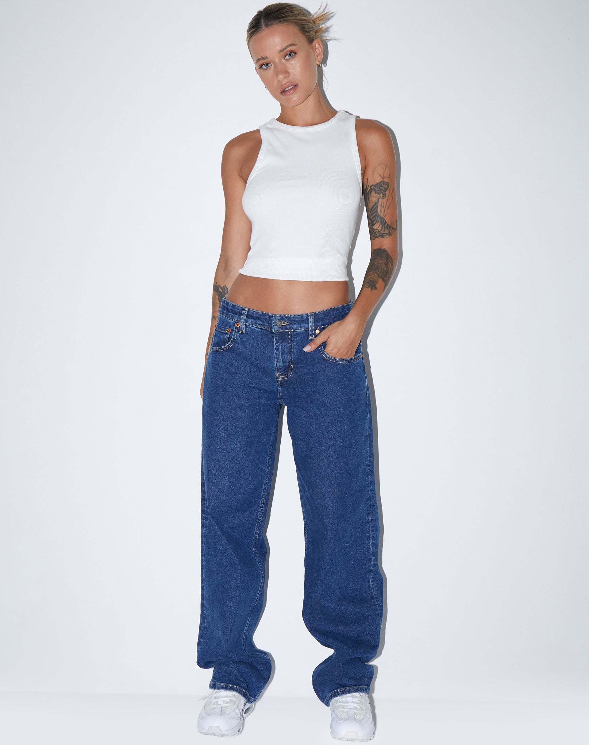 Image de Rave Top en Rib White