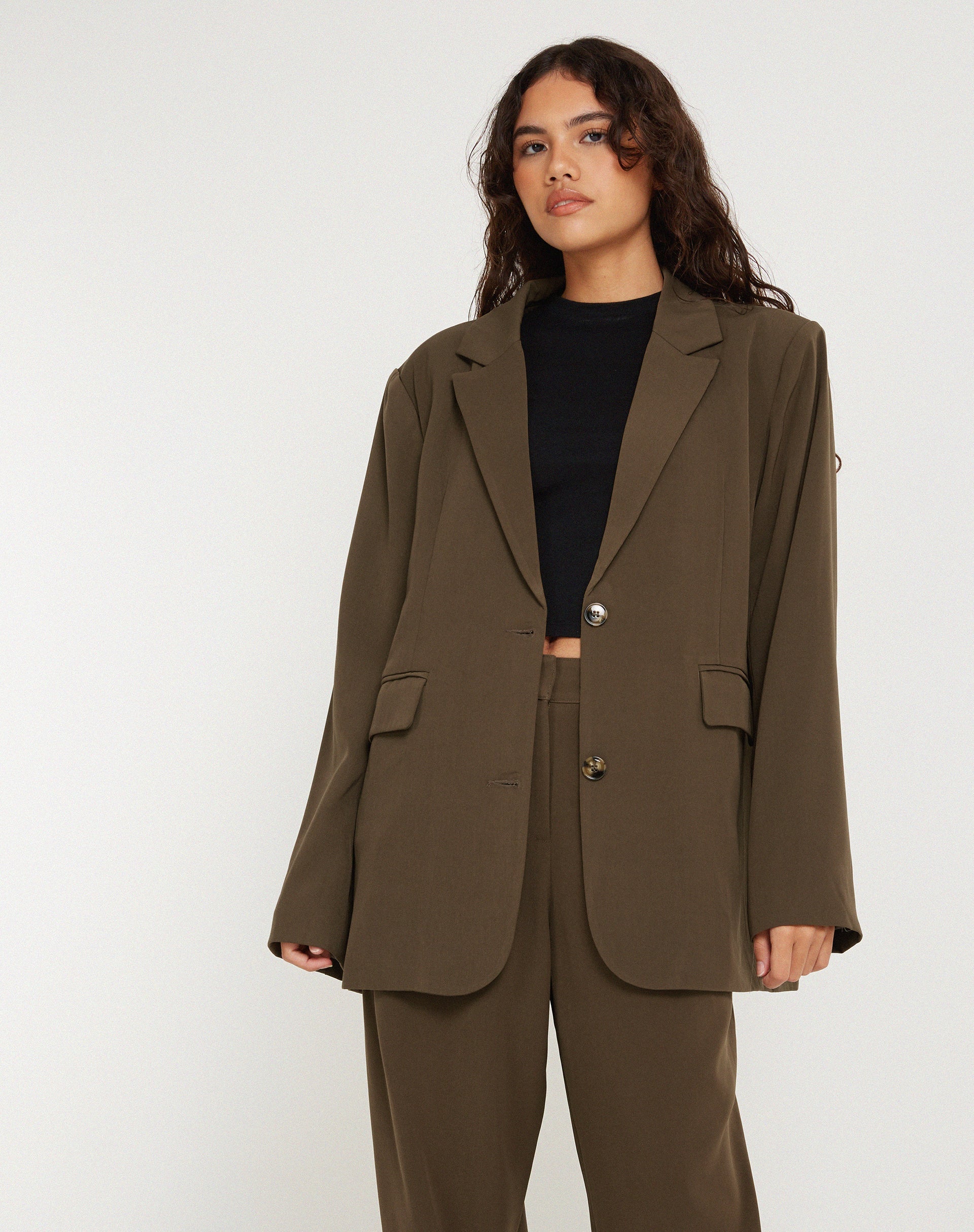 image de Maiwa Blazer in Truffle
