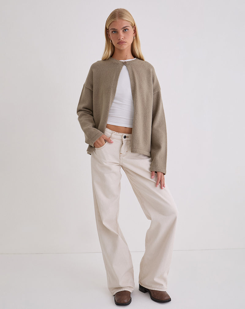 Image de Maureen Cardigan en Taupe