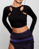 Image de Cajsa Crop Top in Black