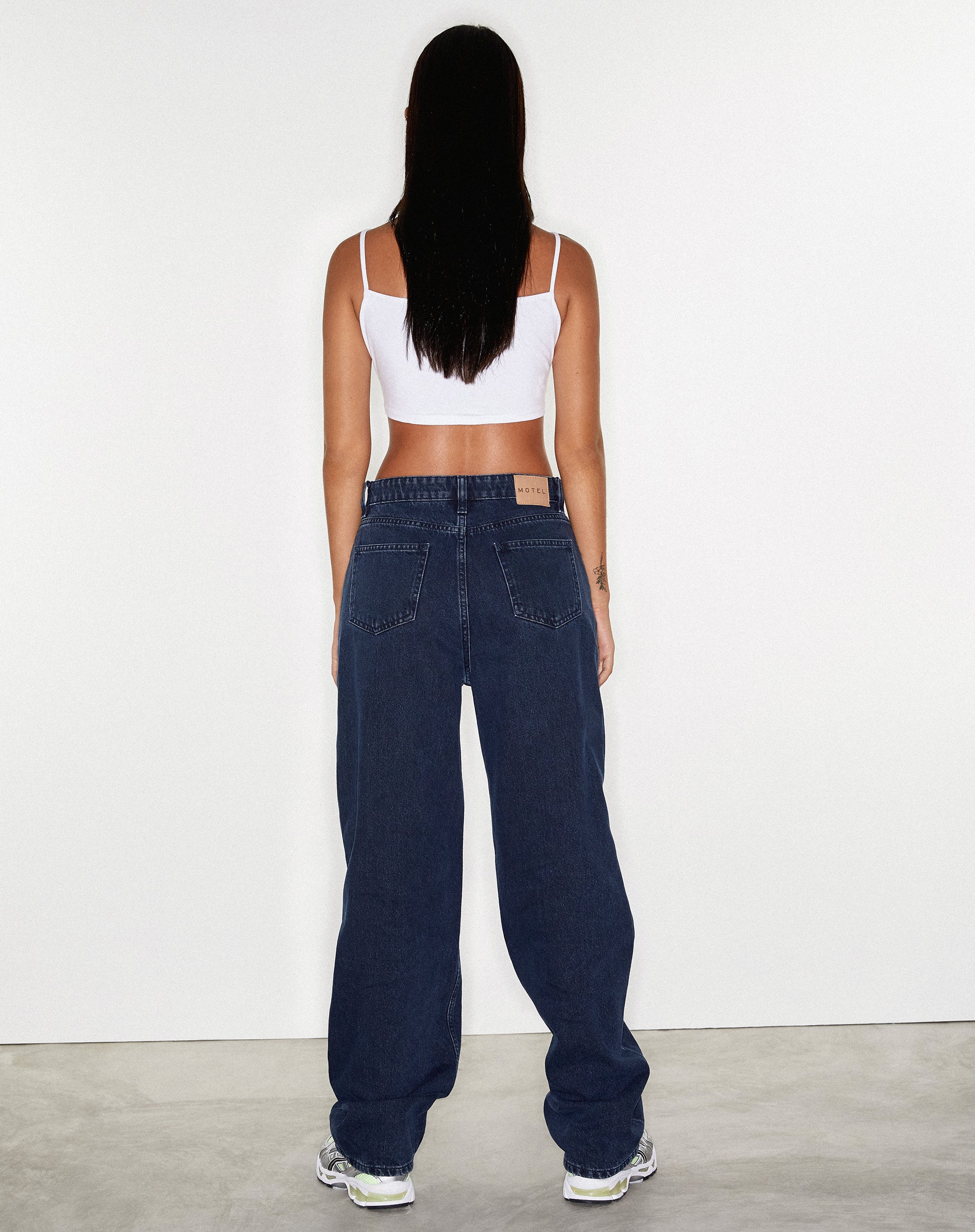 Image de Parallel Jeans en bleu et noir