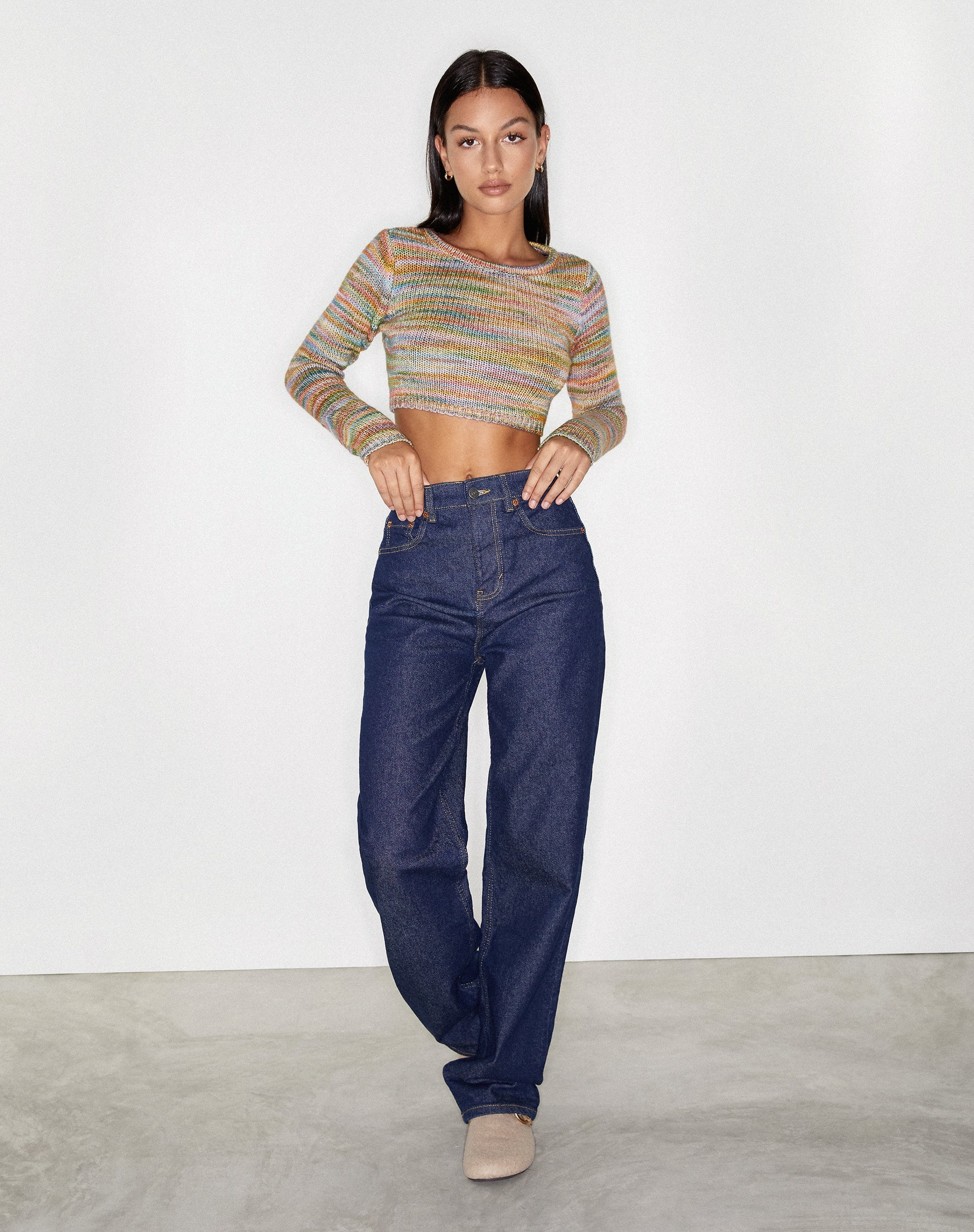 image de Parallel Jeans en Rinse Blue Wash