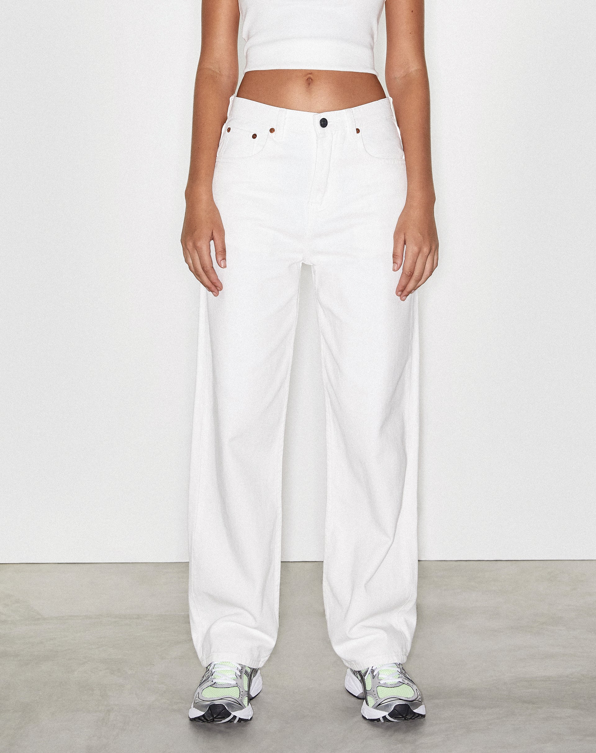 image de Parallel Jeans en White Wash