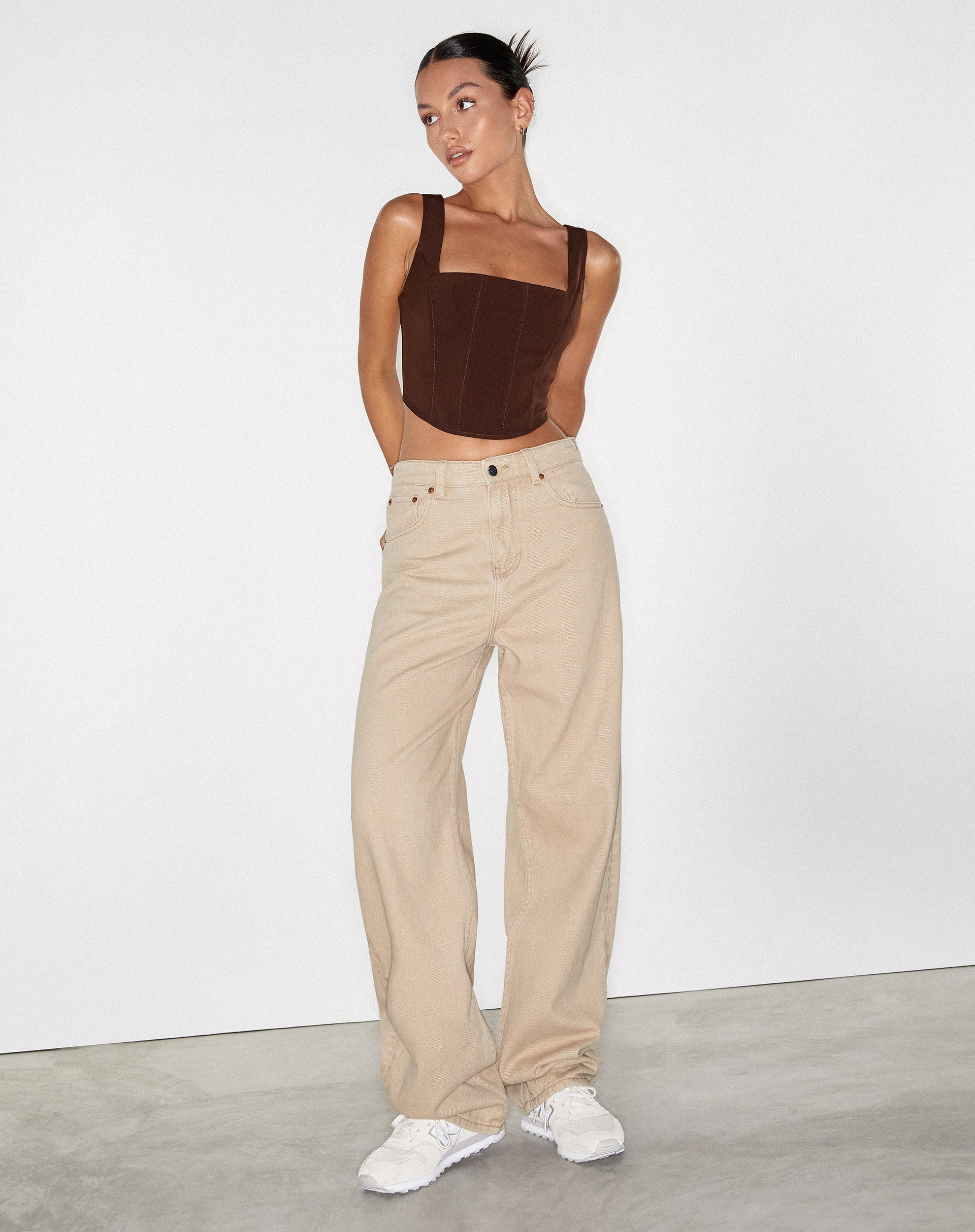 image de Parallel Jeans in Sand