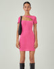 Image de MOTEL X JACQUIE Goji Bodycon Dress in Magenta