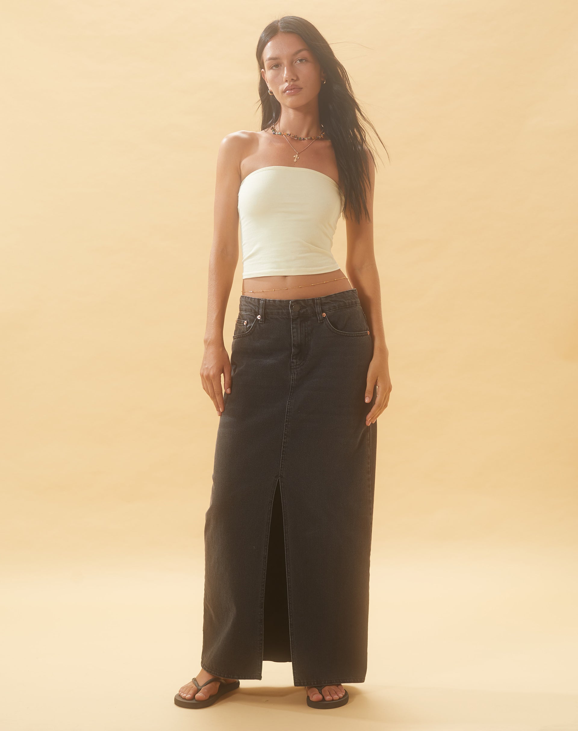Image de Shae Bandeau Top in Buttercream