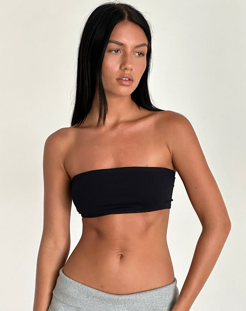 Image de Nabel Micro Tube Top in Black