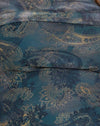 Paisley bleu tonal