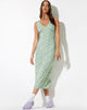 Image de Lisheva Midi Dress in Lime Floral