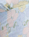 Floral pastel délavé