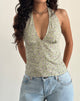 Image de Nandu Halterneck Top in Parma Violet