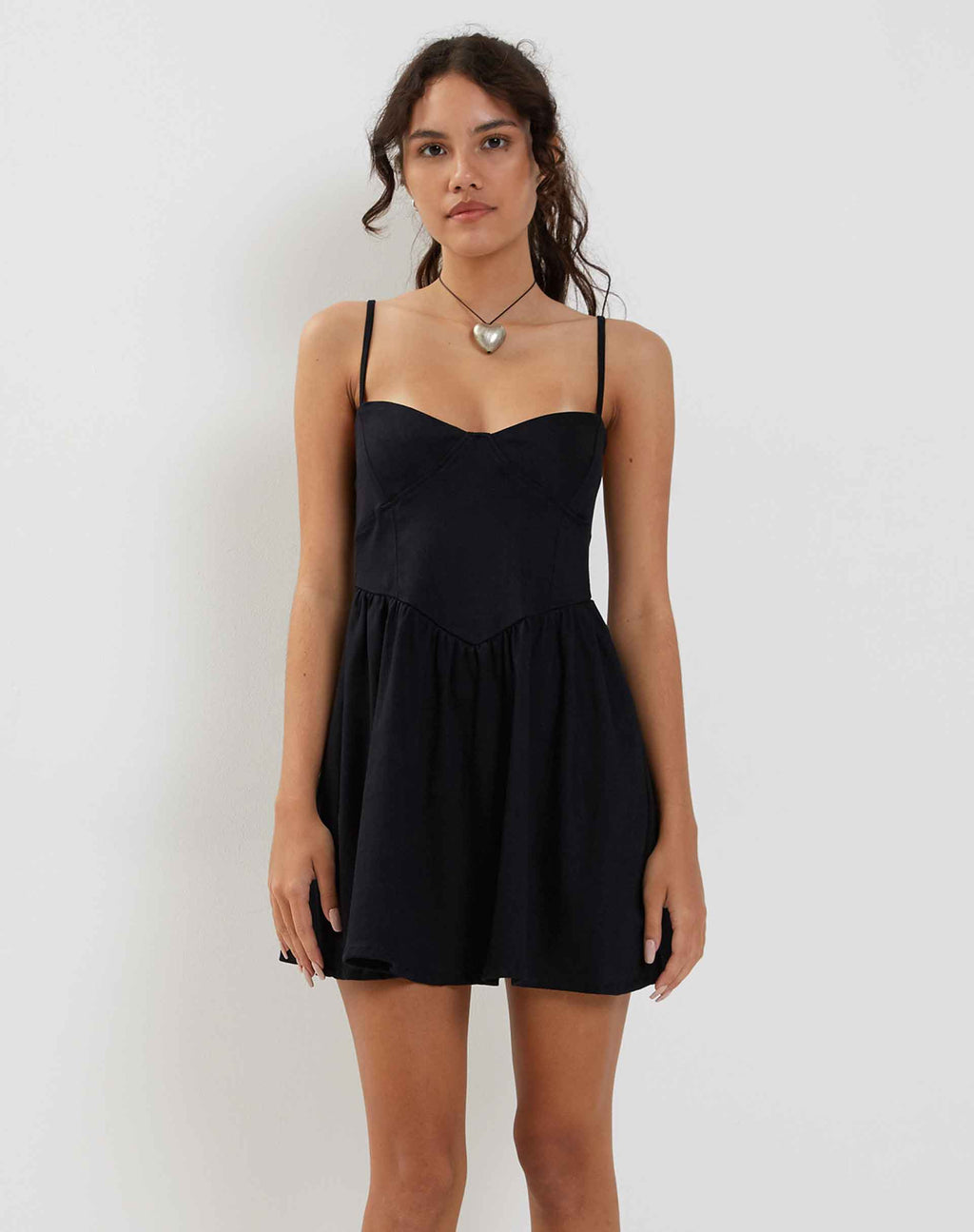 Mini robe Nanisa en noir