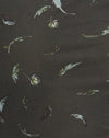 Silhouette florale kaki Neira