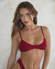 Image de Nichi Bra in Rib Burgundy