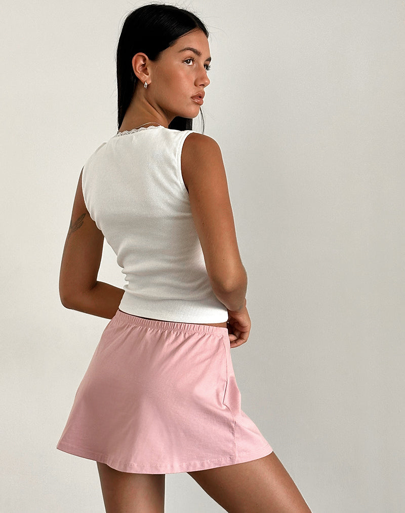 Image de Nidya Aline Mini jupe en Pink Lady