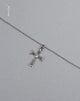 Image de Niki Collier Croix en argent Gemini Jewels