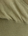 Tricot vert sauge
