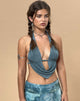 image de Nindita Crop Top in Slate
