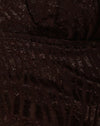 Zèbre satiné Chocolat amer