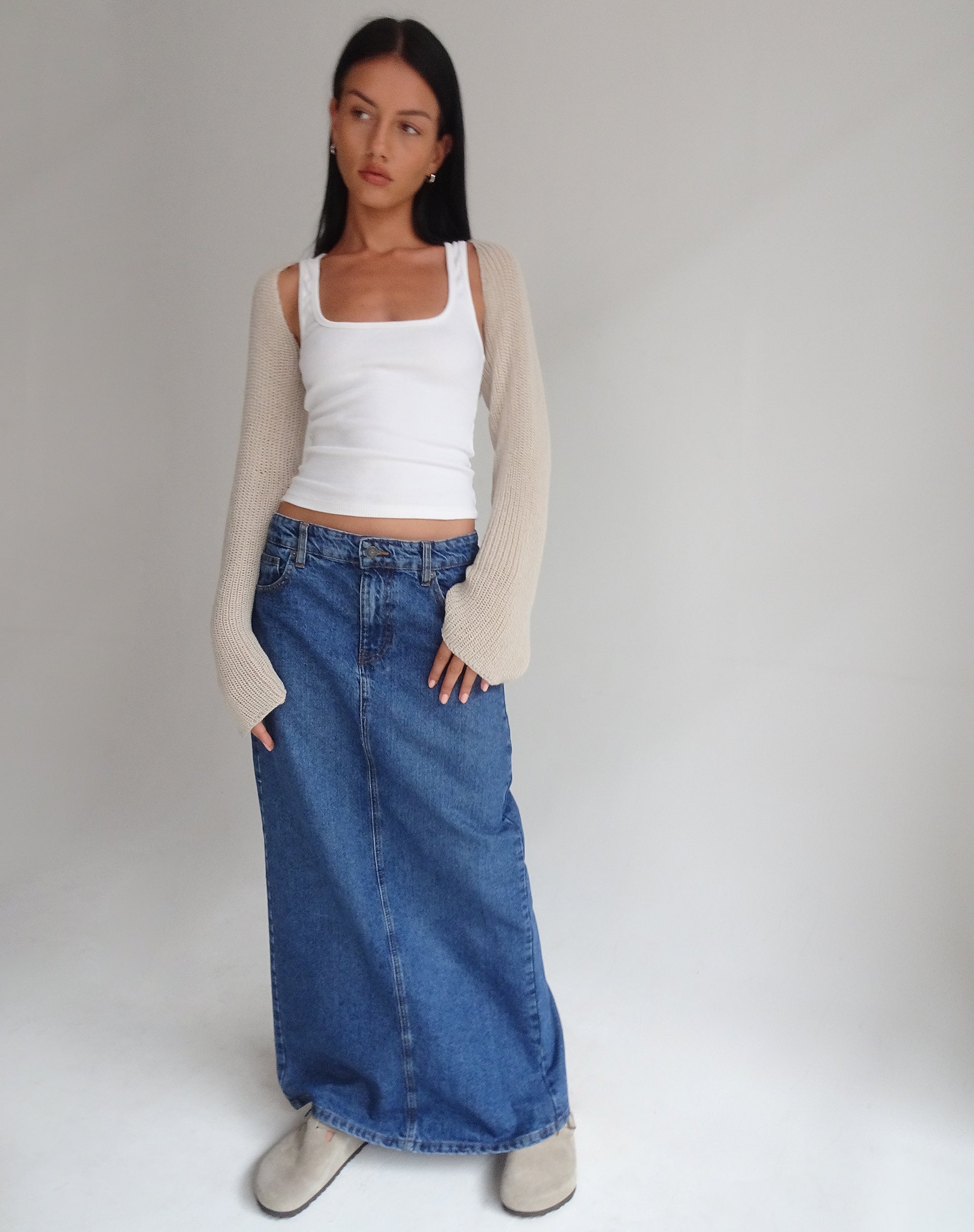 Image de Nobila Shrug Top in Natural