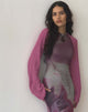 Image de Nobila Shrug Top in Raspberry