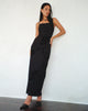 Image de Nodu Maxi Dress in Orchids Flock Black