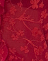 Flocage floral rouge grunge
