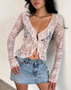 Image de Noemi Cardi en dentelle Lotus Pink