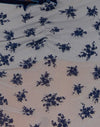  Flocon de fleurs gris pâle