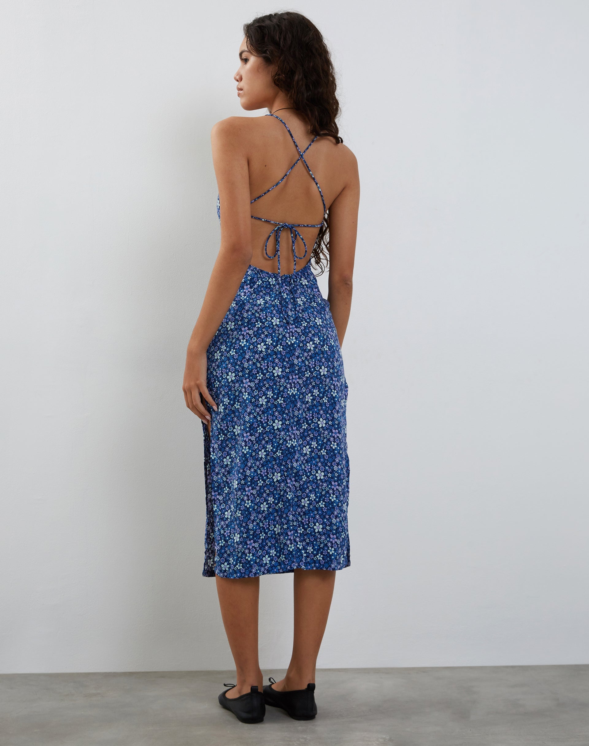 Image de Nosita Midi Dress in Retro Blue