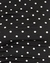 Jersey noir à pois
