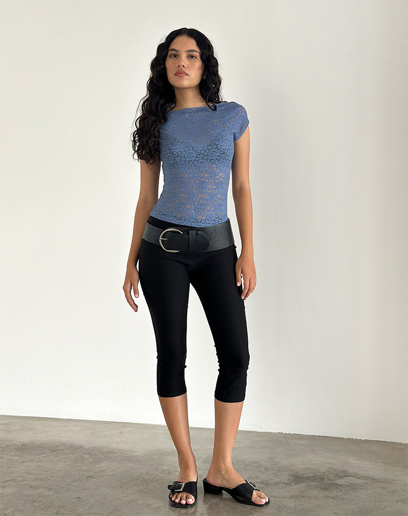 Image de Nova Top in Moonlight Blue Lace