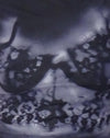  Motif de balayage en dentelle en noir