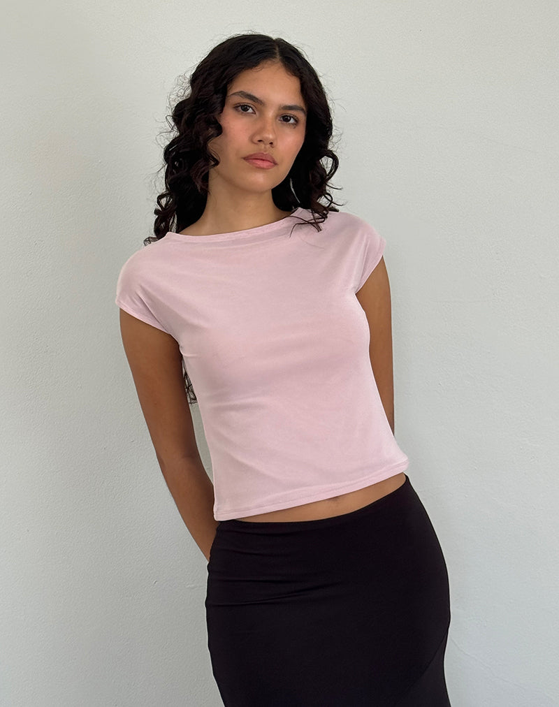 Image de Nova Top In Mesh Pink