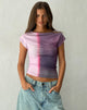 Image de Nova Top in Pink Digi Print