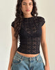 Image de Nova Top in Regal Lace Black