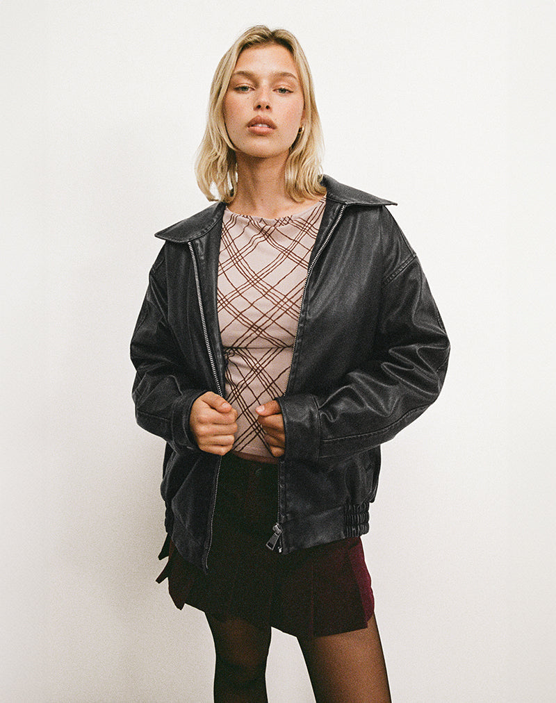 Image de Nova Top in Nude Sketchy Stripe