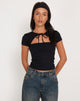 Image de Novalie Vest Top in Black