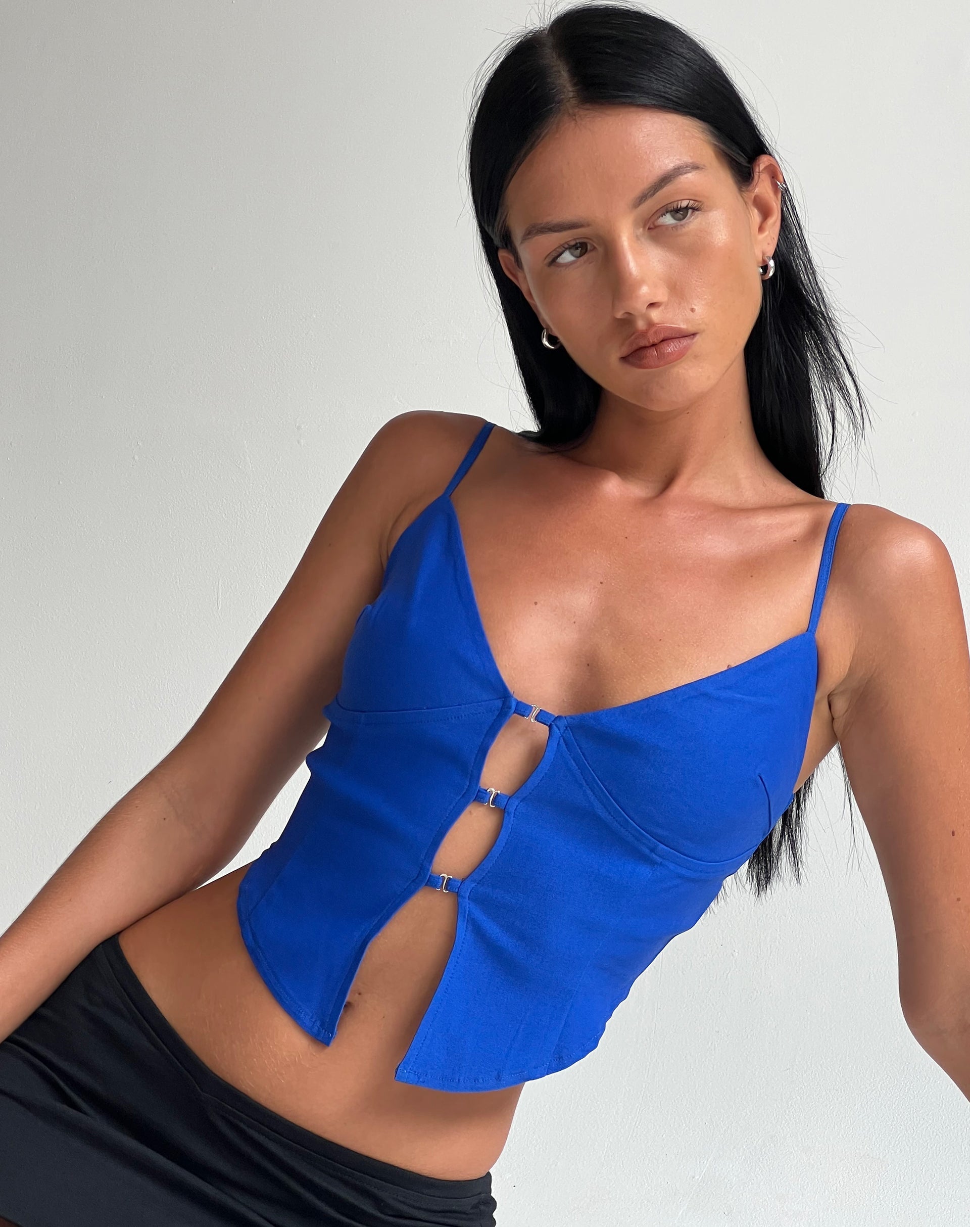 Image de Oleta Cami Top in Cobalt