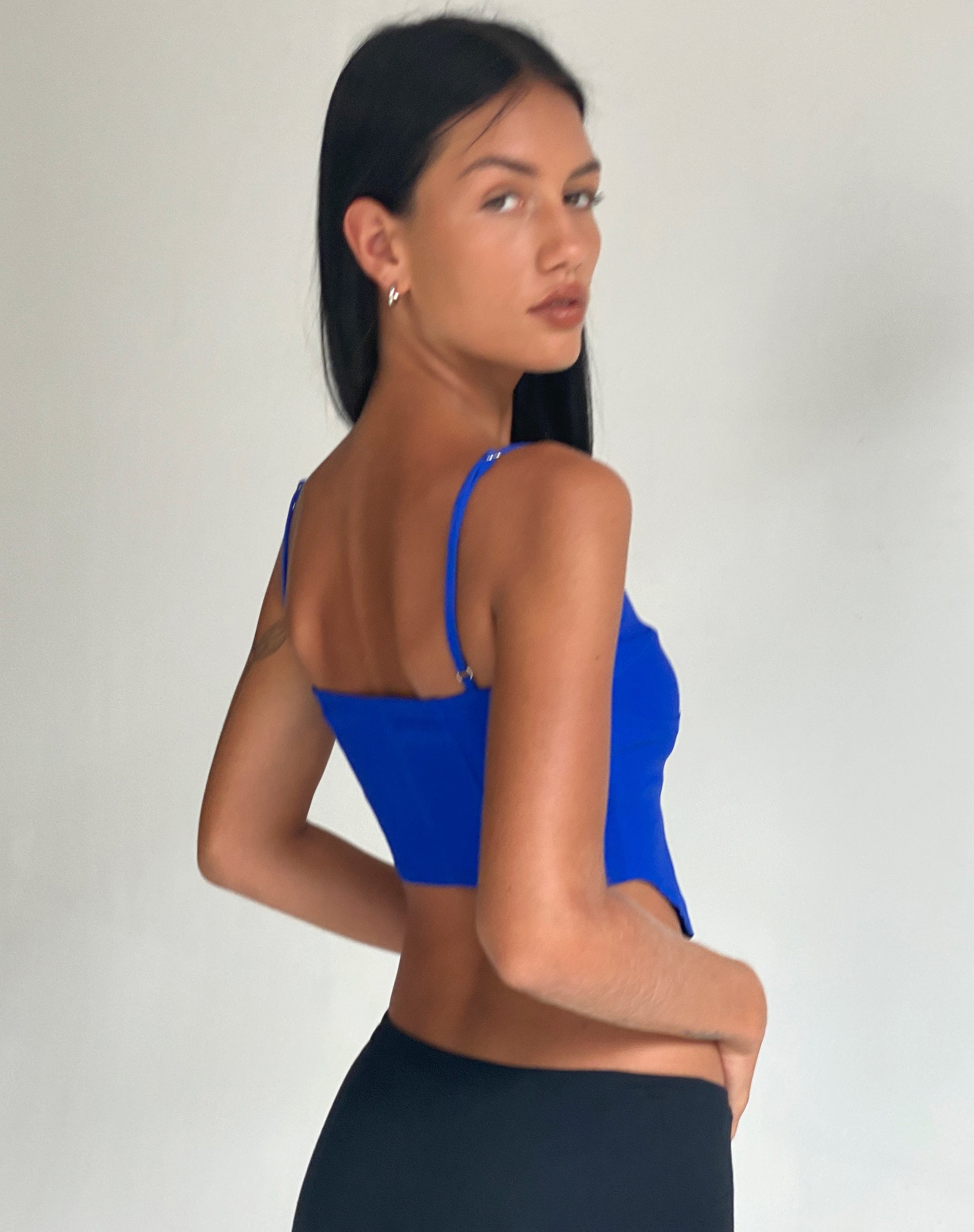 Image de Oleta Cami Top in Cobalt