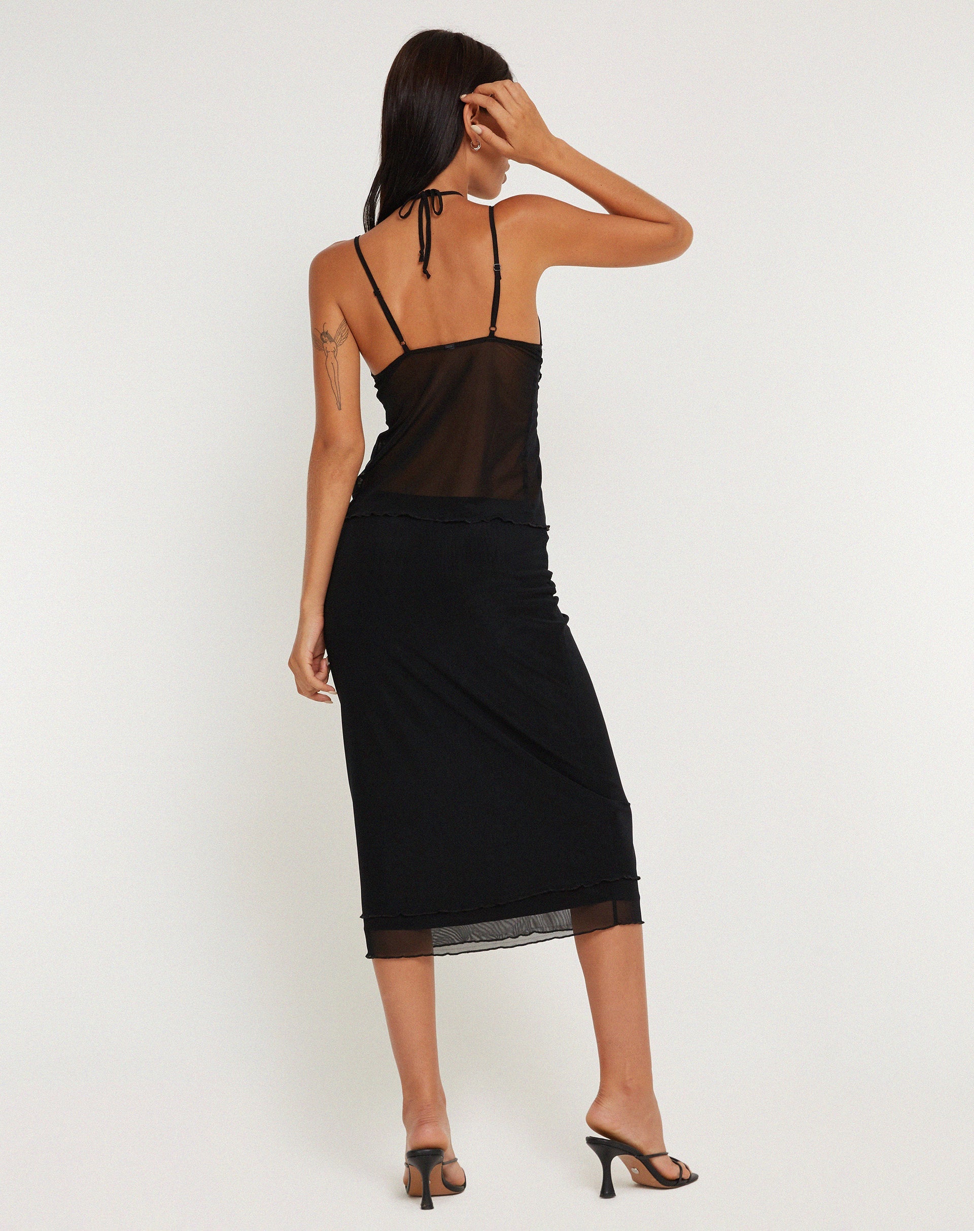 image de Eldonia Midi Skirt in Black